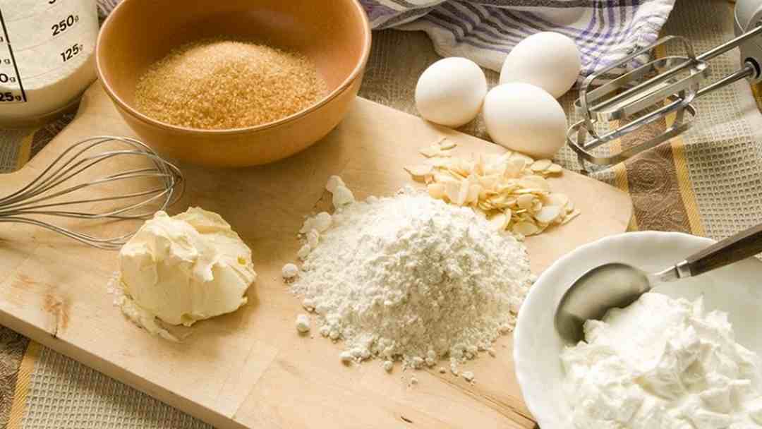 Các nguyên liệu kết hợp với bột bánh bao khi làm lớp vỏ ngoài 